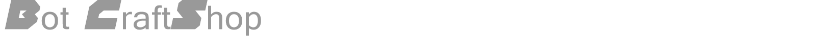 Bot CraftShop font preview